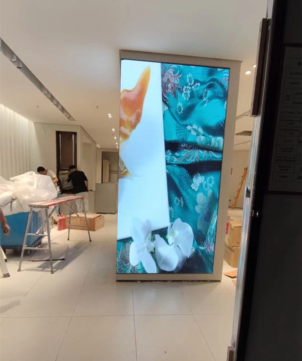 定兴商场门店转角LED显示屏